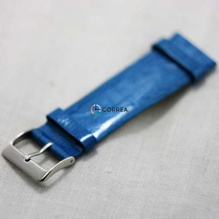 Ремінець з телячої шкіри Bandco синій RBC-020 - 6